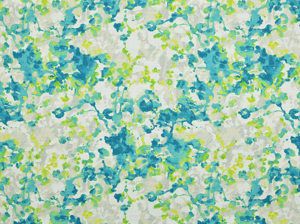Lynwood 522 Peacock by Covington Fabric 75% COTTON, 25% LINEN Pakistan 12000 Horizontal: 27 and Vertical: 27 54 - Fabric Carolina -
