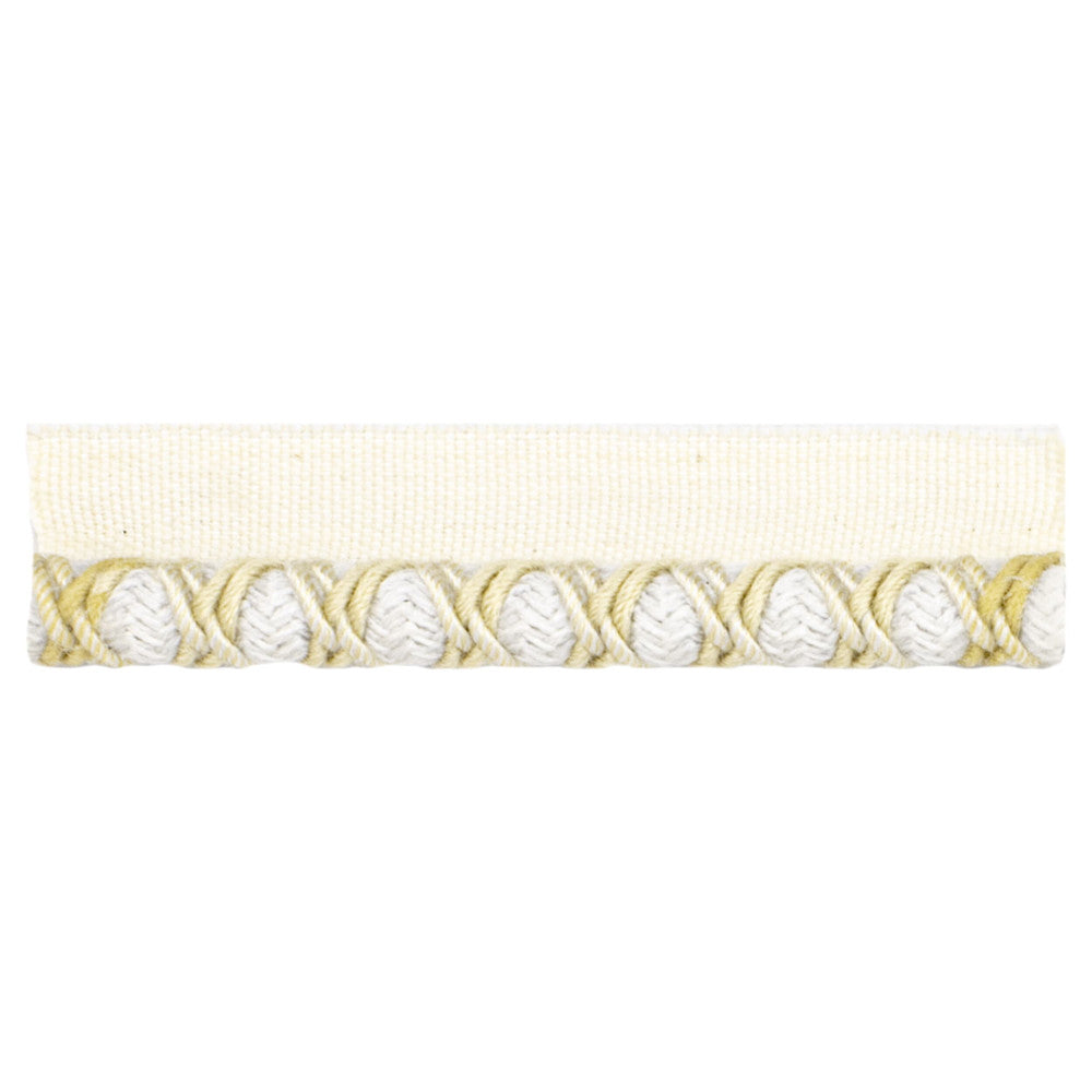 Lyric 2 Champagne by Stout Trim Stout Trim Lyric 2 ChampagneTrim VISIONS OF COLOR TRIM 46%POL 39%COT 15%ACR TURKEY </p><p>Repeat: H: 0.375, V: 0.000 0.38 in - Fabric Carolina -