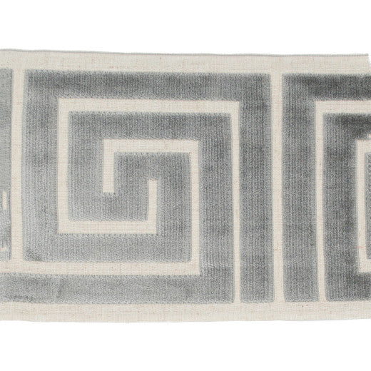 Labyrinth - Gray by Europatex Fabric Labyrinth 100% Polyester China See Sample Horizontal: N/A and Vertical: N/A 7.00 inches  - Fabric Carolina -