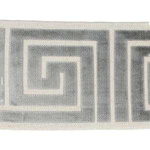 Labyrinth Gray by Europatex Fabric