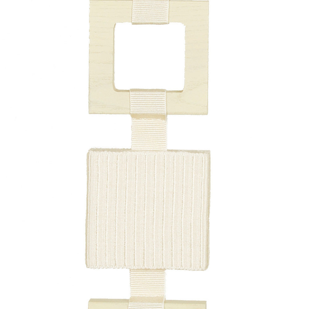Lanti Ivory by Europatex Designer Fabric Helsinki 35.50 inches - Swanky Fabrics -
