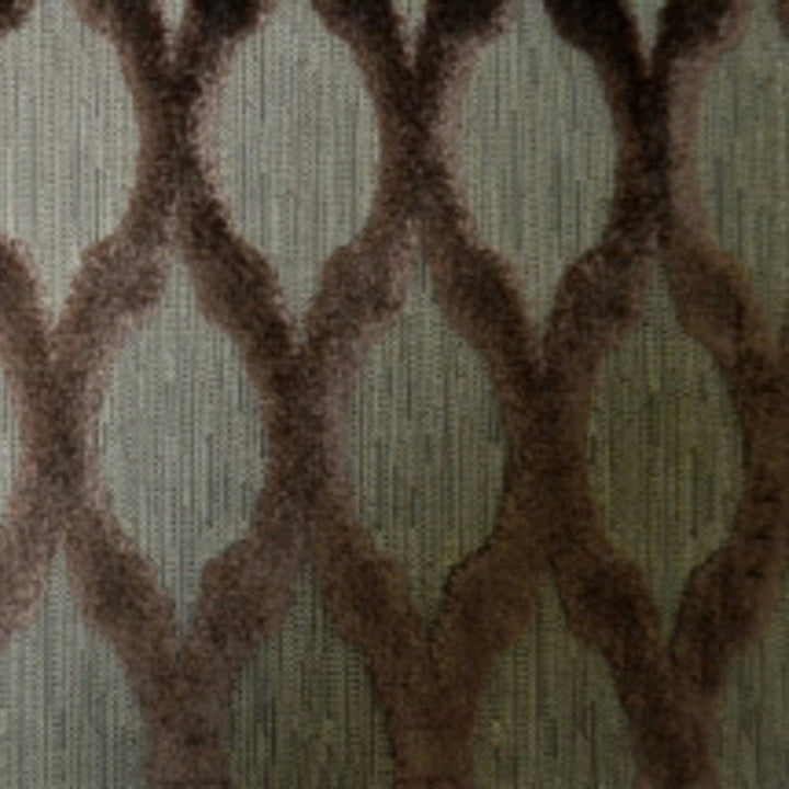 Lara's Velvet Diamond Mink by Europatex Designer Fabric Lara's Velvet 57% Polyester, 43% Viscose 1.6" H, 4" V 55.00 inches - Swanky Fabrics -