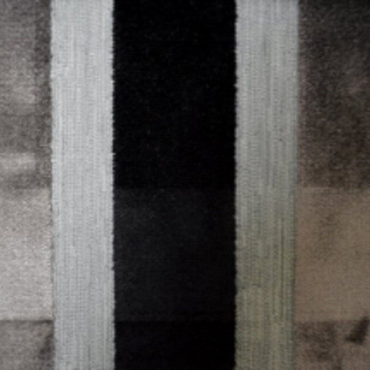 Lara's Velvet-Stripe-Charcoal by Europatex Fabric Lara's Velvet 57% Polyester / 43% Viscose China See Sample Horizontal: N/A and Vertical: N/A 55.00 inches  - Fabric Carolina -