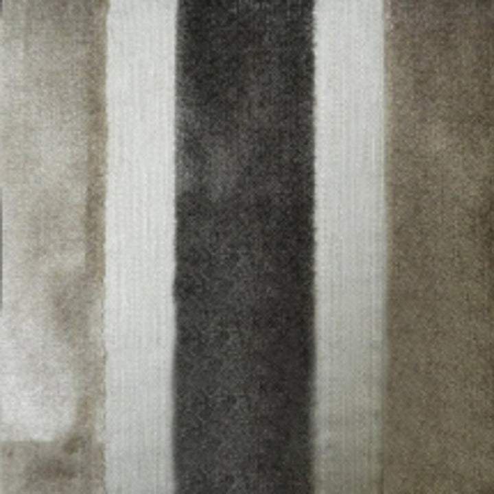 Lara's Velvet Stripe Silver by Europatex Fabric Lara's Velvet 57% Polyester, 43% Viscose 1" H 55.00 inches - Fabric Carolina -