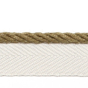 Le Lin 1/8'' Micro Cord Bayleaf by Europatex Fabric