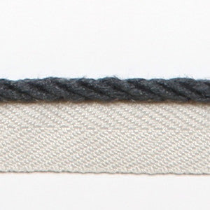 Le Lin 1/8'' Micro Cord Blueberry by Europatex Fabric