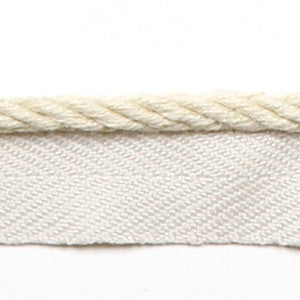 Le Lin Micro Cord Bone by Europatex Fabric