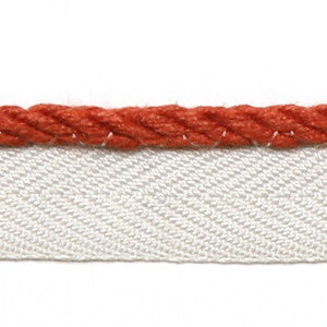 Le Lin 1/8'' Micro Cord Coral by Europatex Fabric