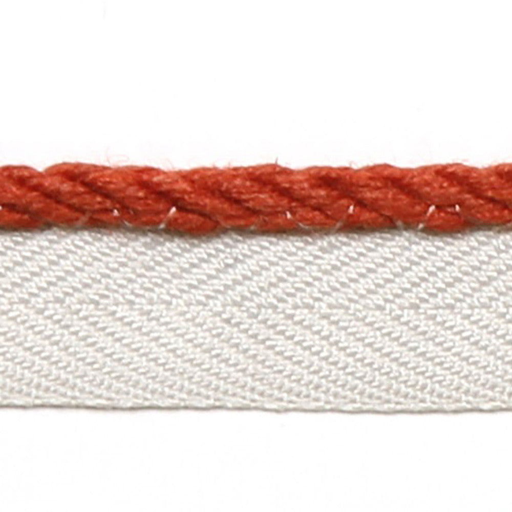 Le Lin Micro Cord Coral by Europatex Fabric Le Lin 63% Linen, 37% Rayon 0.13 inches - Fabric Carolina -