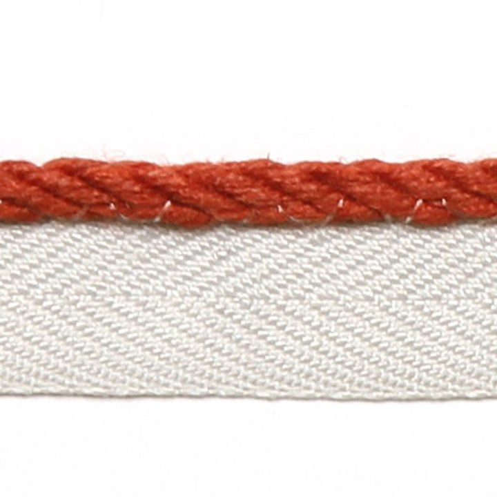 Le Lin Micro Cord Coral by Europatex Fabric Le Lin 63% Linen, 37% Rayon 0.13 inches - Fabric Carolina -