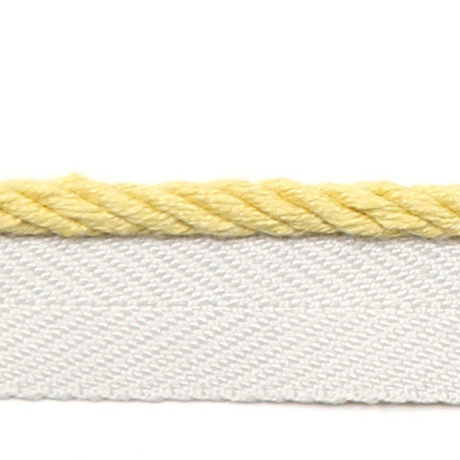 Le Lin 1/8'' Micro Cord - Gold by Europatex Fabric Le Lin Collection 63% Linen / 37% Rayon China See Sample Horizontal: N/A and Vertical: N/A 0.13 inches  - Fabric Carolina -