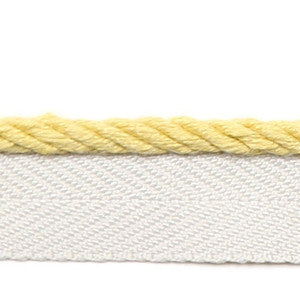 Le Lin 1/8'' Micro Cord Gold by Europatex Fabric