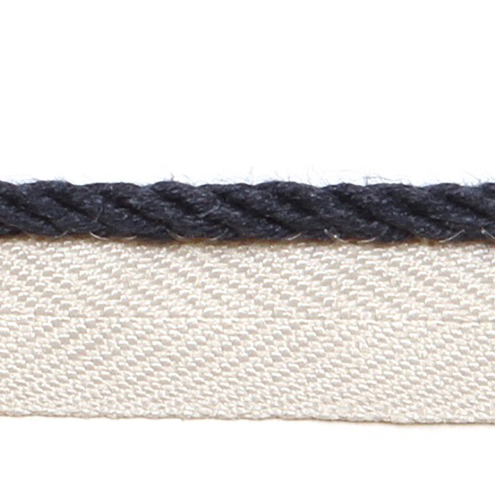 Le Lin Micro Cord Navy by Europatex Designer Fabric Le Lin 63% Linen, 37% Rayon 0.13 inches - Swanky Fabrics -