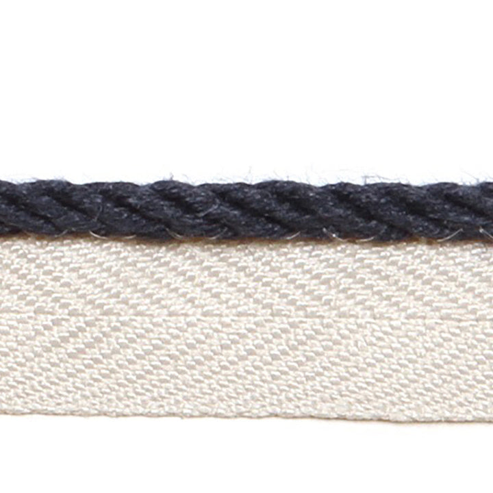 Le Lin Micro Cord Navy by Europatex Designer Fabric Le Lin 63% Linen, 37% Rayon 0.13 inches - Swanky Fabrics -