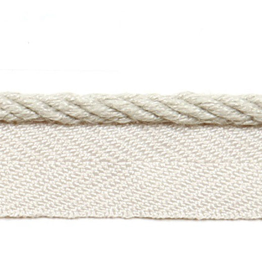 Le Lin 1/8'' Micro Cord - Pebble by Europatex Fabric Le Lin Collection 63% Linen / 37% Rayon China See Sample Horizontal: N/A and Vertical: N/A 0.13 inches  - Fabric Carolina -
