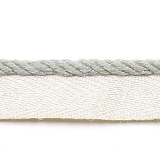 Le Lin 1/8'' Micro Cord - Rain by Europatex Fabric Le Lin Collection 63% Linen / 37% Rayon China See Sample Horizontal: N/A and Vertical: N/A 0.13 inches  - Fabric Carolina -