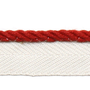 Le Lin Micro Cord Rouge by Europatex Fabric