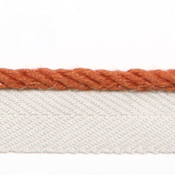 Le Lin Micro Cord Rust by Europatex Fabric Le Lin 63% Linen, 37% Rayon 0.13 inches - Fabric Carolina -