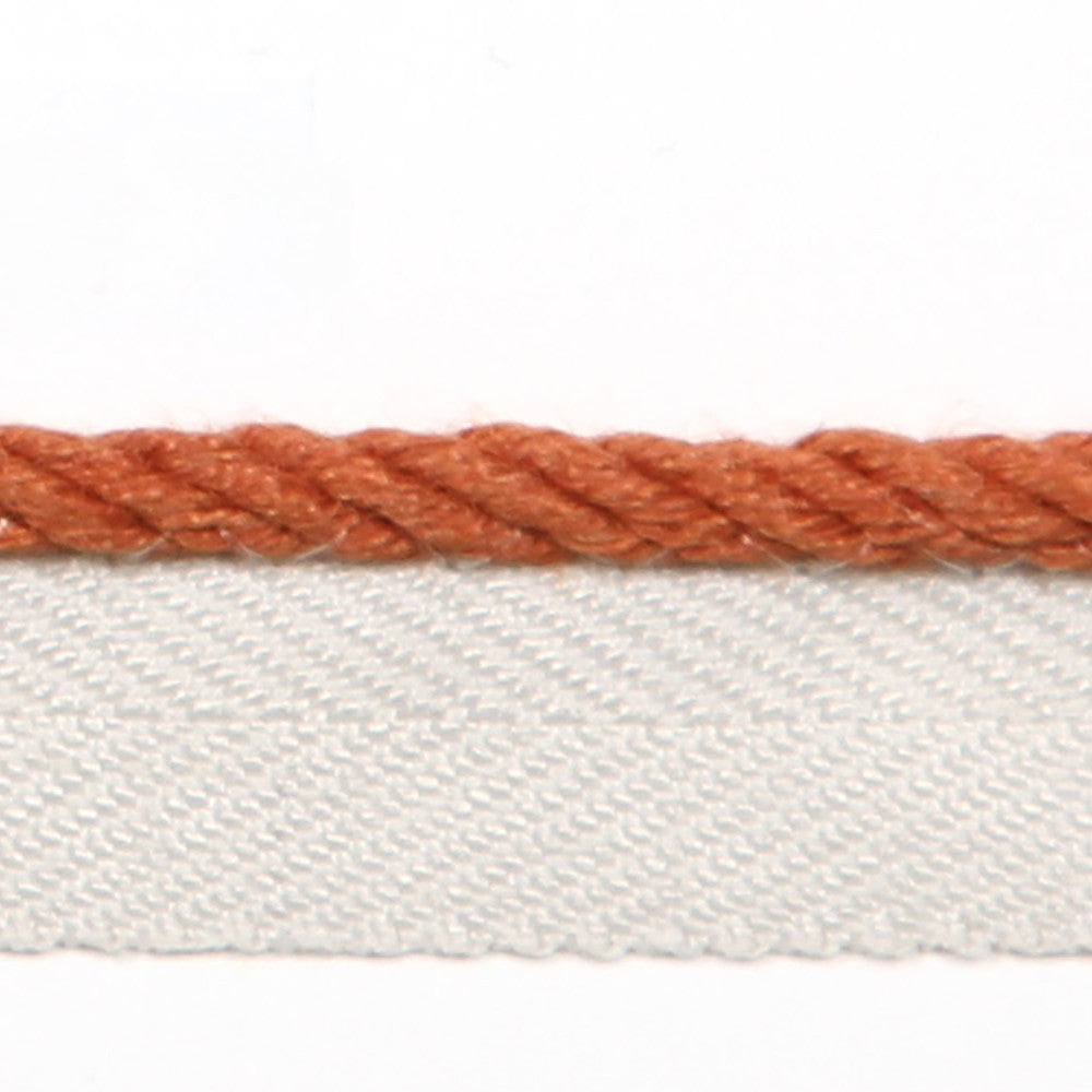 Le Lin Micro Cord Rust by Europatex Designer Fabric Le Lin 63% Linen, 37% Rayon 0.13 inches - Swanky Fabrics -