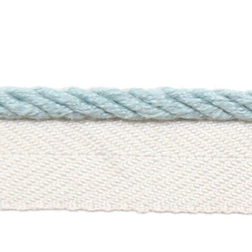 Le Lin 1/8'' Micro Cord - Sky by Europatex Fabric Le Lin Collection 63% Linen / 37% Rayon China See Sample Horizontal: N/A and Vertical: N/A 0.13 inches  - Fabric Carolina -