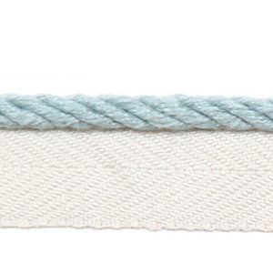 Le Lin 1/8'' Micro Cord Sky by Europatex Fabric