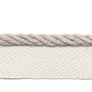 Le Lin 1/8'' Micro Cord Stone by Europatex Fabric