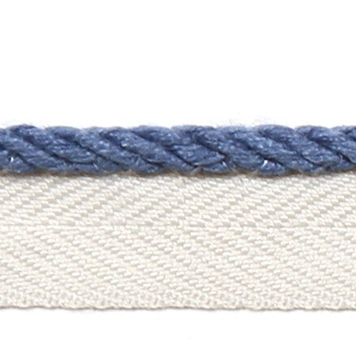 Le Lin 1/8'' Micro Cord - Twighlight by Europatex Fabric Le Lin Collection 63% Linen / 37% Rayon China See Sample Horizontal: N/A and Vertical: N/A 0.13 inches  - Fabric Carolina -