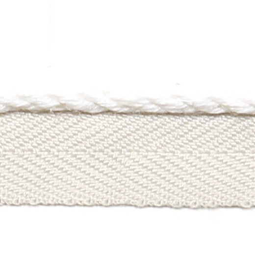 Le Lin 1/8'' Micro Cord - White by Europatex Fabric Le Lin Collection 63% Linen / 37% Rayon China See Sample Horizontal: N/A and Vertical: N/A 0.13 inches  - Fabric Carolina -