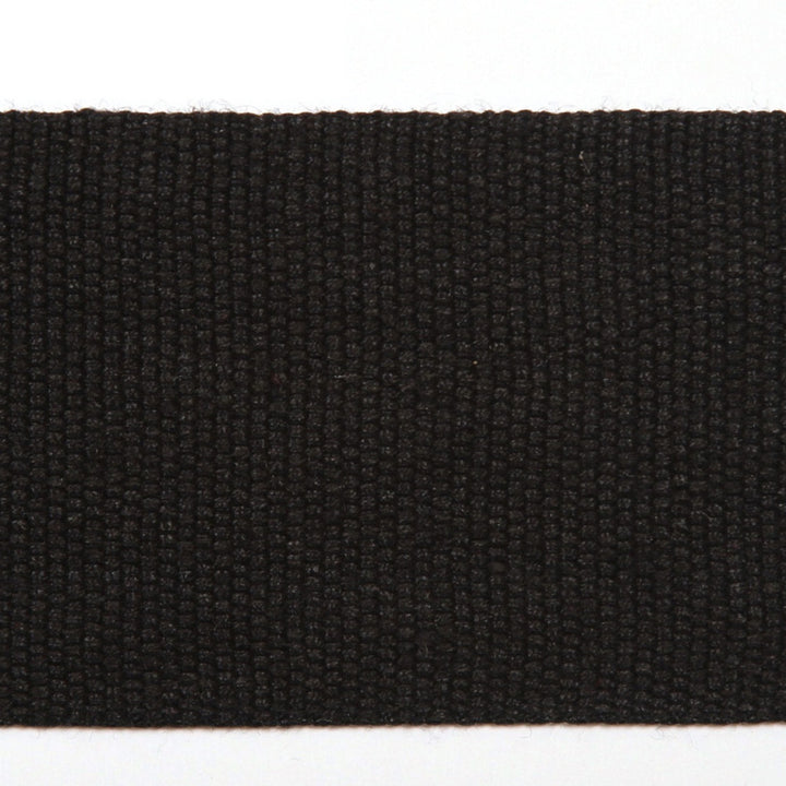 Le Lin 2 Tape Black by Europatex Fabric Le Lin 63% Linen, 37% Rayon 2.00 inches - Fabric Carolina -