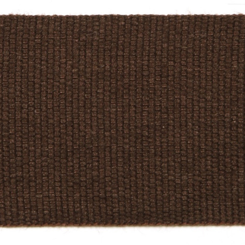 Le Lin 2 Tape Brown by Europatex Fabric Le Lin 63% Linen, 37% Rayon 2.00 inches - Fabric Carolina -
