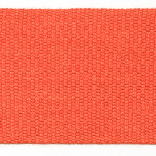 Le Lin 2'' Tape - Dark Coral by Europatex Fabric Le Lin Collection 63% Linen / 37% Rayon China See Sample Horizontal: N/A and Vertical: N/A 2.00 inches  - Fabric Carolina -