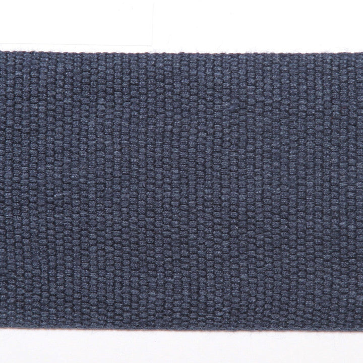 Le Lin 2 Tape Navy by Europatex Designer Fabric Le Lin 63% Linen, 37% Rayon 2.00 inches - Swanky Fabrics -