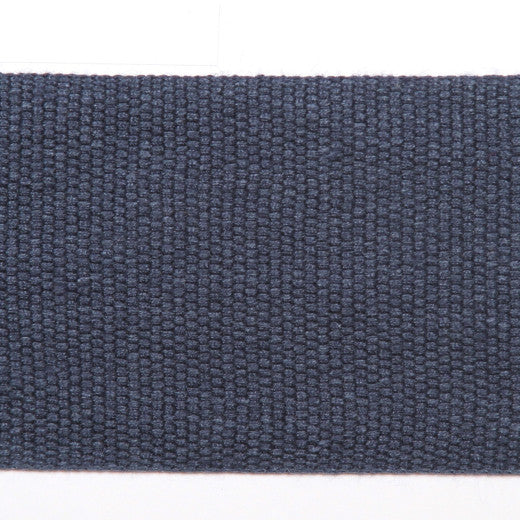Le Lin 2'' Tape - Navy by Europatex Fabric Le Lin Collection 63% Linen / 37% Rayon China See Sample Horizontal: N/A and Vertical: N/A 2.00 inches  - Fabric Carolina -