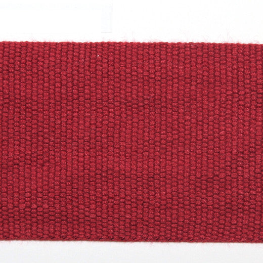 Le Lin 2'' Tape - Rouge by Europatex Fabric Le Lin Collection 63% Linen / 37% Rayon China See Sample Horizontal: N/A and Vertical: N/A 2.00 inches  - Fabric Carolina -