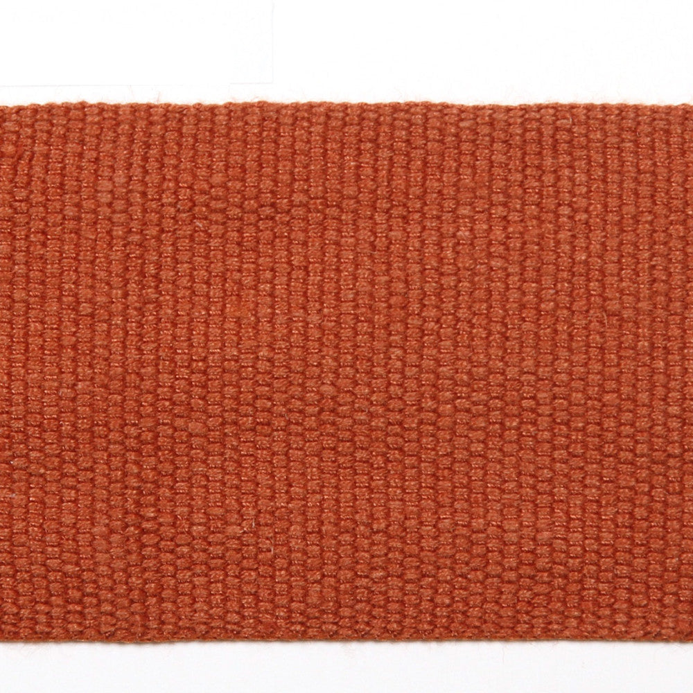 Le Lin 2 Tape Rust by Europatex Designer Fabric Le Lin 63% Linen, 37% Rayon 2.00 inches - Swanky Fabrics -