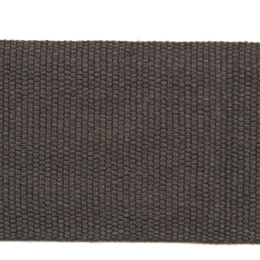 Le Lin 2'' Tape - Steel by Europatex Fabric Le Lin Collection 63% Linen / 37% Rayon China See Sample Horizontal: N/A and Vertical: N/A 2.00 inches  - Fabric Carolina -