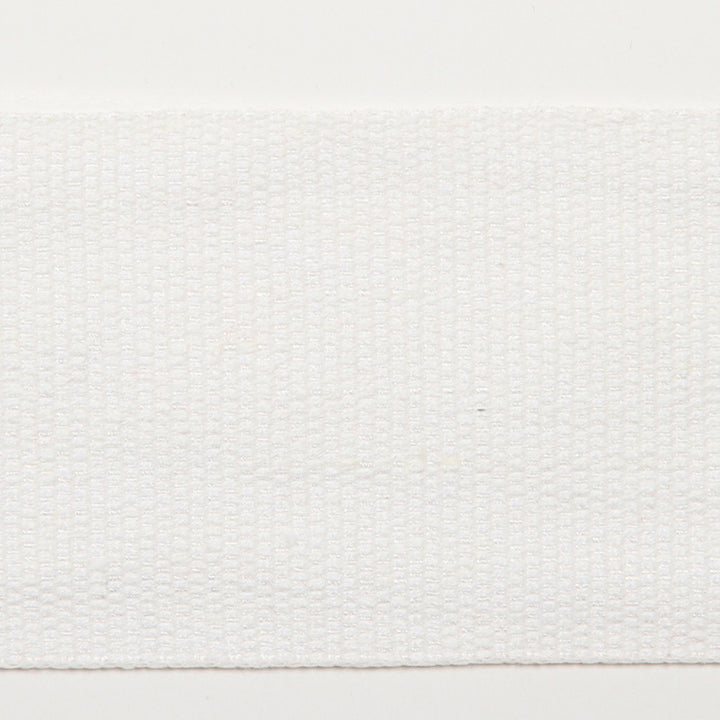 Le Lin 2 Tape White by Europatex Fabric Le Lin 63% Linen, 37% Rayon 2.00 inches - Fabric Carolina -