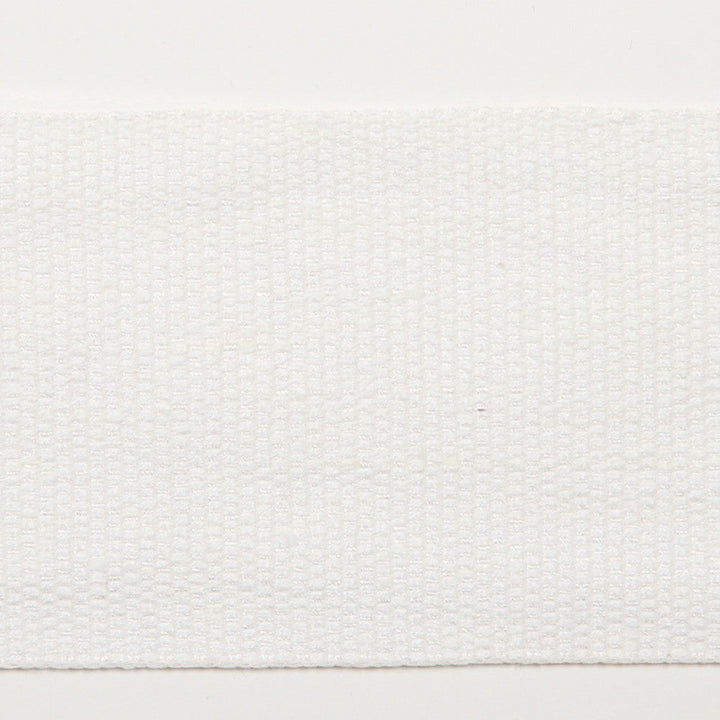 Le Lin 2 Tape White by Europatex Designer Fabric Le Lin 63% Linen, 37% Rayon 2.00 inches - Swanky Fabrics -