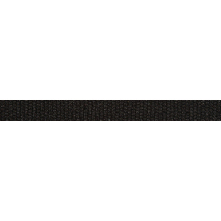 Le Lin Micro Tape Black by Europatex Designer Fabric Le Lin 63% Linen, 37% Rayon 0.56 inches - Swanky Fabrics -