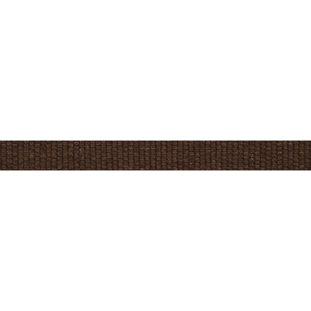 Le Lin Micro Tape Brown by Europatex Designer Fabric Le Lin 63% Linen, 37% Rayon 0.56 inches - Swanky Fabrics -