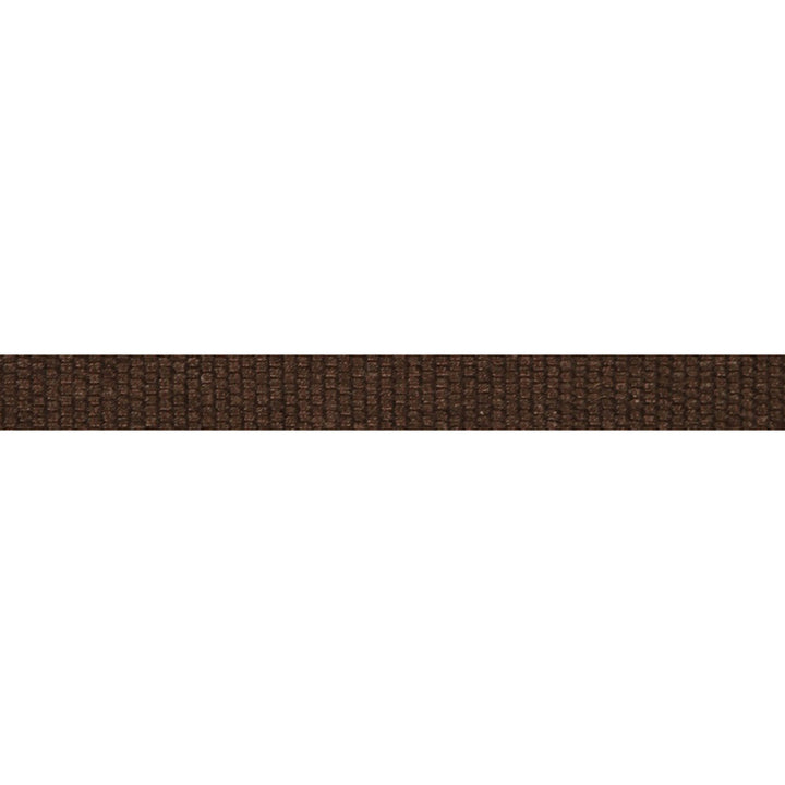 Le Lin Micro Tape Brown by Europatex Designer Fabric Le Lin 63% Linen, 37% Rayon 0.56 inches - Swanky Fabrics -