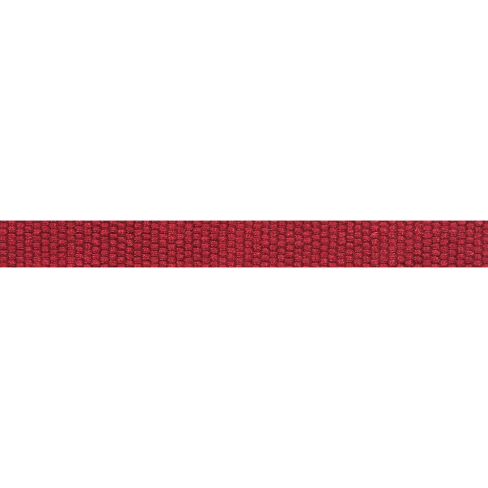 Le Lin Micro Tape Rouge by Europatex Fabric Le Lin 63% Linen, 37% Rayon 0.56 inches - Fabric Carolina -
