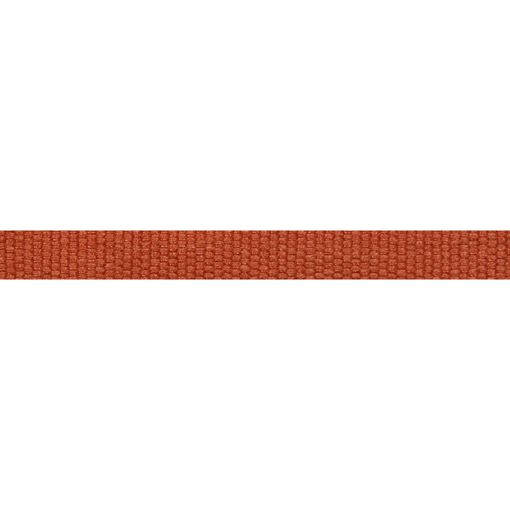 Le Lin Micro Tape Rust by Europatex Fabric Le Lin 63% Linen, 37% Rayon 0.56 inches - Fabric Carolina -