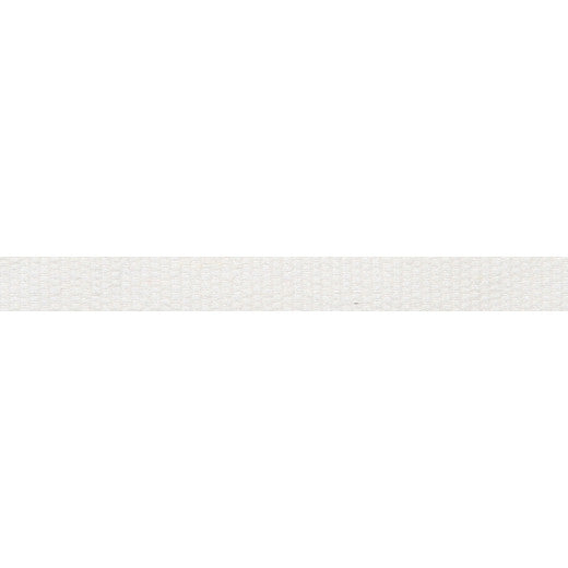 Le Lin 9/16" Tape White by Europatex Fabric Le Lin Collection 63% Linen / 37% Rayon China See Sample Horizontal: N/A and Vertical: N/A 0.56 inches  - Fabric Carolina -