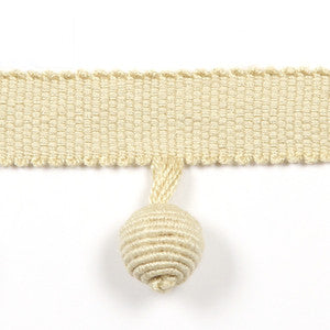 Le Lin Beaded Fringe Camouflage by Europatex Fabric