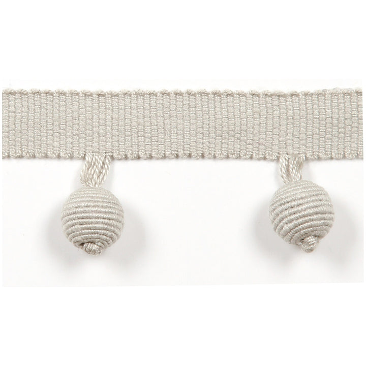 Le Lin Beaded Fringe Pebble by Europatex Fabric Le Lin 63% Linen, 37% Rayon 1.46 inches - Fabric Carolina -