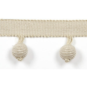 Le Lin Beaded Fringe Quartz by Europatex Fabric