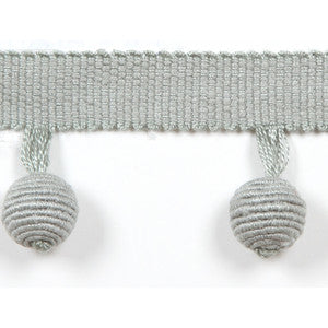 Le Lin Beaded Fringe Rain by Europatex Fabric