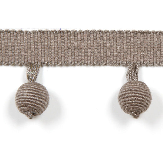 Le Lin Beaded Fringe Shadow by Europatex Designer Fabric Le Lin Collection 63% Linen / 37% Rayon China See Sample Horizontal: N/A and Vertical: N/A 1.46 inches  - Swanky Fabrics -