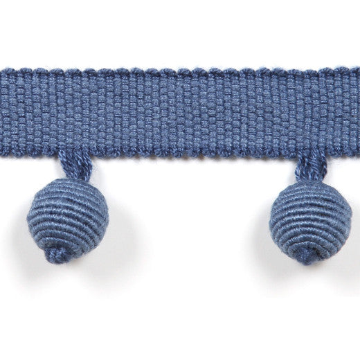 Le Lin Beaded Fringe - Twighlight by Europatex Fabric Le Lin Collection 63% Linen / 37% Rayon China See Sample Horizontal: N/A and Vertical: N/A 1.46 inches  - Fabric Carolina -